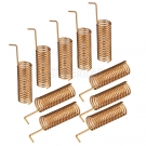 Superbat 10pcs 433MHz 470MHz 490MHz 510MHz 868MHz 2dBi Helical Spiral Spring Remote Control Antenna