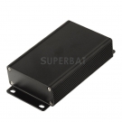 Aluminum Enclosure Case Tube with Flange 66mm*27mm*100mm（W*H*L）
