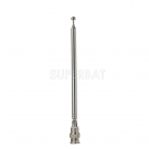 7 Section Telescopic BNC Male Swivel Antenna for Portable Radio Scanner TV FM Radio Scanners Remote Receivers and Other Electronics Products
