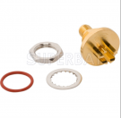 SMA Female Jack ARC Bulkhead PCB Mount Connector for .073 inch End Launch