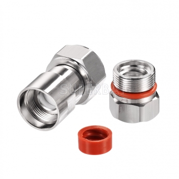 4.3-10 Male Low PIM Connector for 1/2" Superflex Cable | ≤ -160dBc, 50 Ohm