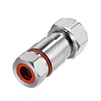4.3-10 Male Low PIM Connector for 1/2" Superflex Cable | ≤ -160dBc, 50 Ohm