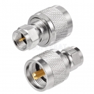 Type F Male to PL-259 / UHF Male Coaxial Adapter Connector for amateur radio TV Antenna Wireless LAN Devices