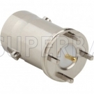 75 Ohm BNC Jack Female Straight PCB Connector