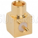 50 Ohm MCX Jack Female Right Angle Surface Mount With Gold Plated Connector