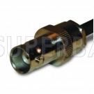Superbat RF Connector BNC Straight Jack Female Clamp for LMR-195 KSR-195