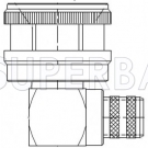 Superbat N Type Right Angle Plug Male Crimp 50 Ohm Connector for LMR-400 Cable