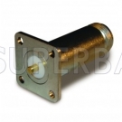 Superbat N Type Straight Jack Round Post 50 Ohm 4-Hole Flange