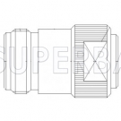 Superbat N Type Jack Female Straight Solder Connector for .250 Semi-Rigid Cable