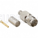 TNC Female Jack Crimp Connector 75 Ohm for RG-59 Coax Cable