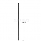 Superbat Dual Band SMA Jack 108cm Foldable UHF/VHF Ham Radio Antenna for CS TacTical Outdoor Baofeng UV-82 UV-5R UV-B5 GT-3 BF-F8HP UV-5RA UV-5RE