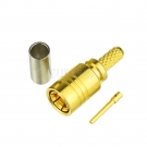 Superbat Antenna Connector SMB Female Plug Crimp Coaxial Connector for RG174 RG316 Cable XM Sirius