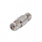 Mini UHF Jack Female to Mini UHF Jack Female Adapter Straight