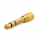 RF Adapter Metal 3.5MM Jack to 6.5MM male