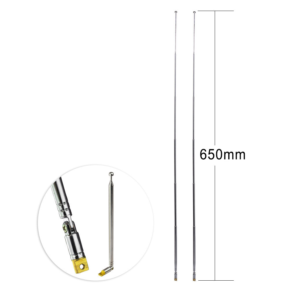 Indoor New High Quality AM FM Radio 6 Telescopic Antenna Aerial for ...