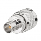 75 Ohm BNC Jack Female to N Plug Male Straight Adapter