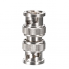 75Ohm BNC Adapter BNC Plug to BNC Plug Straight Adapter for CCTV Video Camera