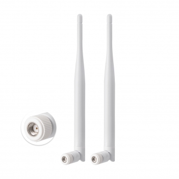 6dBi 2.4GHz 5GHz 5.8GHz Dual Band WiFi RP-SMA Antenna for Netgear R6400-100NAS AC1750 R6050 AC750 JCG JYRN4