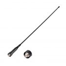 Superbat SMA Female Whip Antenna Dual Band VHF UHF 144/430Mhz Flexible Antenna 14in