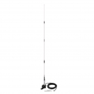 High Gain 62inch Mobile Ham Radio Antenna VHF UHF Dual Band 144 430MHz Lip Mount Anti-Rust Antennas PL259 Male 16.5Ft RG58 Cable Vehicle Car Truck Amateur Radio Two Way Radio Antennae
