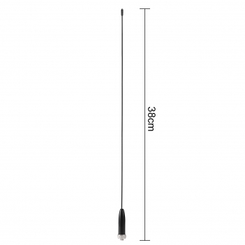 SMA-Female Dual Band VHF/UHF Antenna (144/430 MHz) High Gain Walkie-Talkie and Hobby Radio Antenna Compatible with All Baofeng Radios UV-5R Bf-f8hp UV-82hp