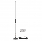High Gain  Mobile Ham Radio Antenna 29/50/144/430MHz Quad-Band UHF VHF Stainless Steel Anti-Rust PL259 Male Antenna Vehicle Car Truck Amateur Radio Two Way Radio Antennas
