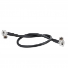 30 CM 1855A HD BNC Jumper Cable 1FT HD SDI 3G 6G Belden 1855A Cable HD BNC Male Right Angle to HD BNC Male Right Angle 75 Ohm Digital Video Cable