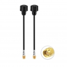 High Gain SMA Male Long Range Antenna 5.8GHZ FPV Antenna 5dBi Suitable for Remote Control Drones FPV Racing Drone Fatshark Goggles(2 PCS)