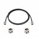 Superbat 3G/6G/12G SDI Cable 30cm BNC Male to Male UVC-25F 75ohm Flexible Double-Shielded Precision Video Cable for Broadcast Camera Professional Camcorder SDI Converter CCTV Monitor