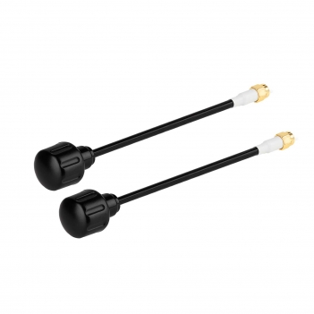 High Gain SMA Male Long Range Antenna 5.8GHZ FPV Antenna 5dBi Suitable for Remote Control Drones FPV Racing Drone Fatshark Goggles(2 PCS)