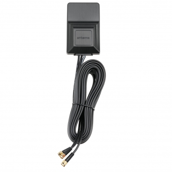 Vehicle Active GPS Navigation Antenna with 3M RG174 Cable SMA male connector 3 in 1 BD + GPS +Dual 4G Antenna Satellite Positioning Antenna Car GPS Navigation Active Antenna for Automotive/IoT