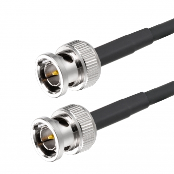 Superbat 3G/6G/12G SDI Cable 30cm BNC Male to Male UVC-25F 75ohm Flexible Double-Shielded Precision Video Cable for Broadcast Camera Professional Camcorder SDI Converter CCTV Monitor