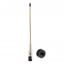 SMA-Male 8.11 inches Soft Whip Transparent casing VHF/UHF (144/430Mhz) Antenna Walkie Talkie Antenna Compatible with YAESU Vertex TYT Wouxun Yaesu Retevis Radio