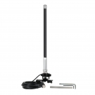 Dual Band Mobile Ham Radio Antenna VHF UHF 136-174MHz 400-470MHz PL259 Amateur Radio Antennae for Vehicle Car Truck Marine - Lip Fixed Bracket Mounting with 16.5 Feet RG58 Coaxial Cable
