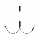 DAB Car Radio Antenna Adapter Cable DIN Female To DIN Male + SMB Connector AM FM DAB Aerial Splitter Signal Car Aerial Converter Aftermarket Replacement