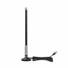 Vehicle Mobile Ham Radio Antenna  Dual Band VHF UHF 136-174MHz 400-470MHz Magnetic Base Mount  Fiberglass Antenna PL259 Male Connector for Car Marine Amateur Radio
