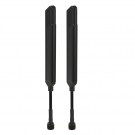 Dual Band WiFi 2.4GHz 5GHz 5.8GHz 2dBi MIMO RP-SMA Male Soft WiFi Antenna (2-Pack) for PC Computer WiFi Router Wireless Network Card  Security IP Camera Wireless Video Transmission System