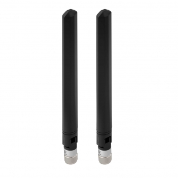 4dBi Dual Band WiFi Replacement Antenna 2.4/5.8GHz MIMO SMA Male Bluetooth Antenna (2-Pack) for PC Computer WiFi Router Wireless Network Card USB Adapter Security IP Camera Video Surveillance Monitor