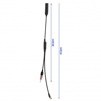 DAB Car radio receiver DAB/FM/AM aerial converter/splitter and F connector antenna for car stereo