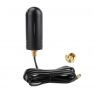 High-gain 12dBi 5G outdoor omnidirectional antenna waterproof and explosion-proof cylindrical antenna equipped with 10FT RG58 Cable and SMA male connector