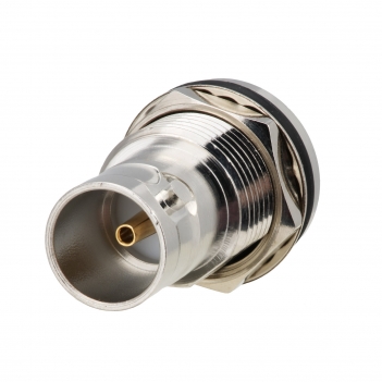 BNC Jack Female Connector Straight Bulkhead With O-Ring Crimp Belden 1855A 4855R