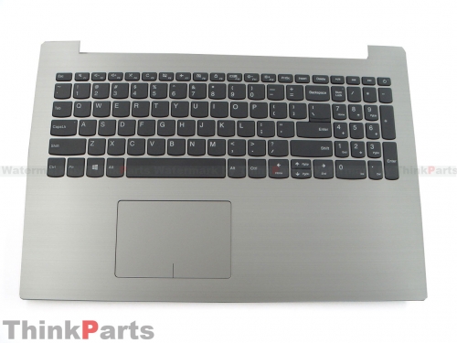 New/Original Lenovo ideapad 320-15IAP 320-15AST 15.6" Palmrest US English Keyboard Bezel PG-silver