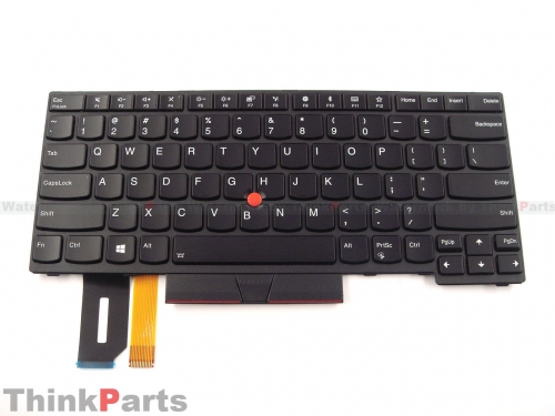 New/Original Lenovo ThinkPad E480 E485 E490 E495 US Keyboard Backlit 01YP280 01YP360