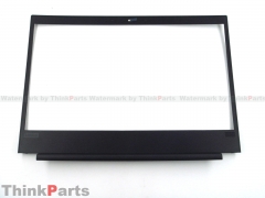 New/Original Lenovo ThinkPad E490 E495 14.0" Lcd front bezel cover Black 01LW155
