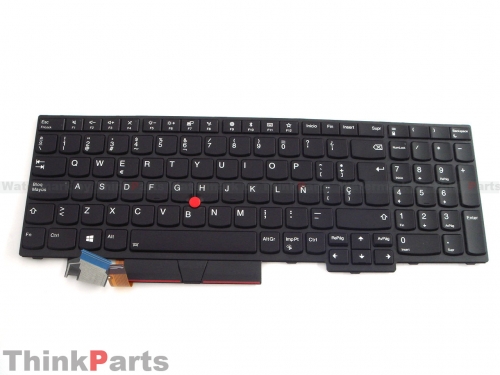 New/Original Lenovo ThinkPad E580 E590 L580 L590 15.6" SPA Spanish Backlit Keyboard