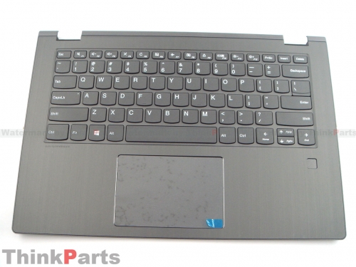 New/Original Lenovo Flex 6-14IKB 6-14ARR14.0"  Palmrest Non-Backlit US Keyboard bezel Fingerprint 5CB0R47299