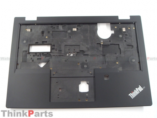 New/Original Lenovo ThinkPad L390 (20NR 20NS) Palmrest Keyboard bezel with fingerprint Hole Black