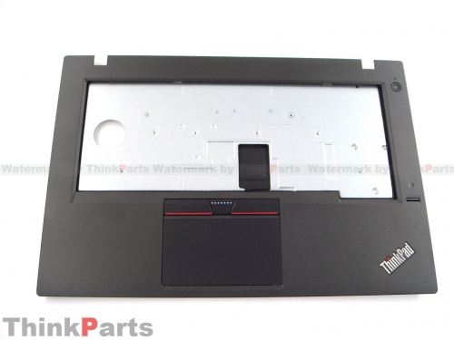 New/Original Lenovo ThinkPad L450 14" Upper Palmrest keyboard bezel with fingerprint and click touchpad 00HT718