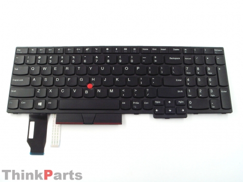 New/Original Lenovo ThinkPad L590 E590 E595 15.6" US Keyboard Non-Backlit 01YP720 01YP560 Black
