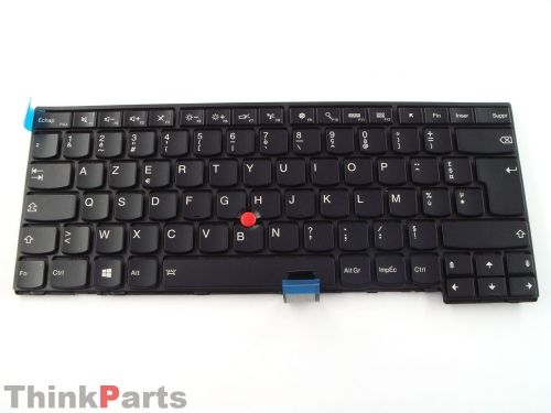 New/Original Lenovo ThinkPad T440 T450 T460 T440P FR French Keyboard Backlit 04X0112